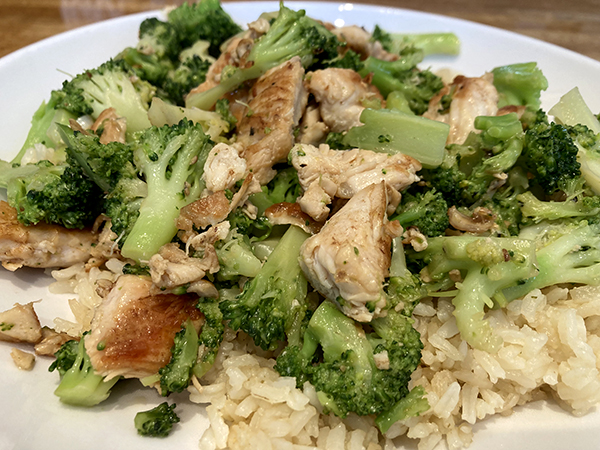 Lunch Chicken & Broccoli